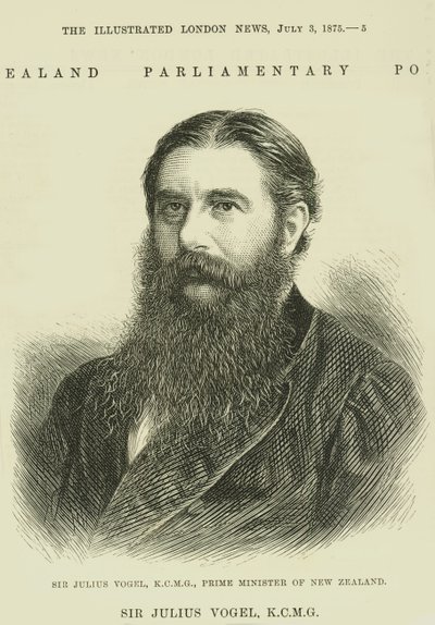 Sir Julius Vogel, KCMG (1835-99) aus 